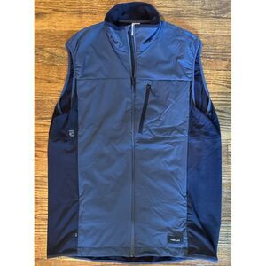 Decathlon‎ Forclaz Vest Mens L Full Zip Merino Wool Outdoor Hiking Light Casual